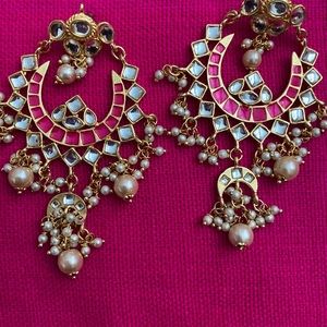 Exotic  Indian Jaipur bohemian earrings